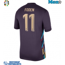 England Phil Foden #11 Replica Away Shirt Euro 2024 Short Sleeve